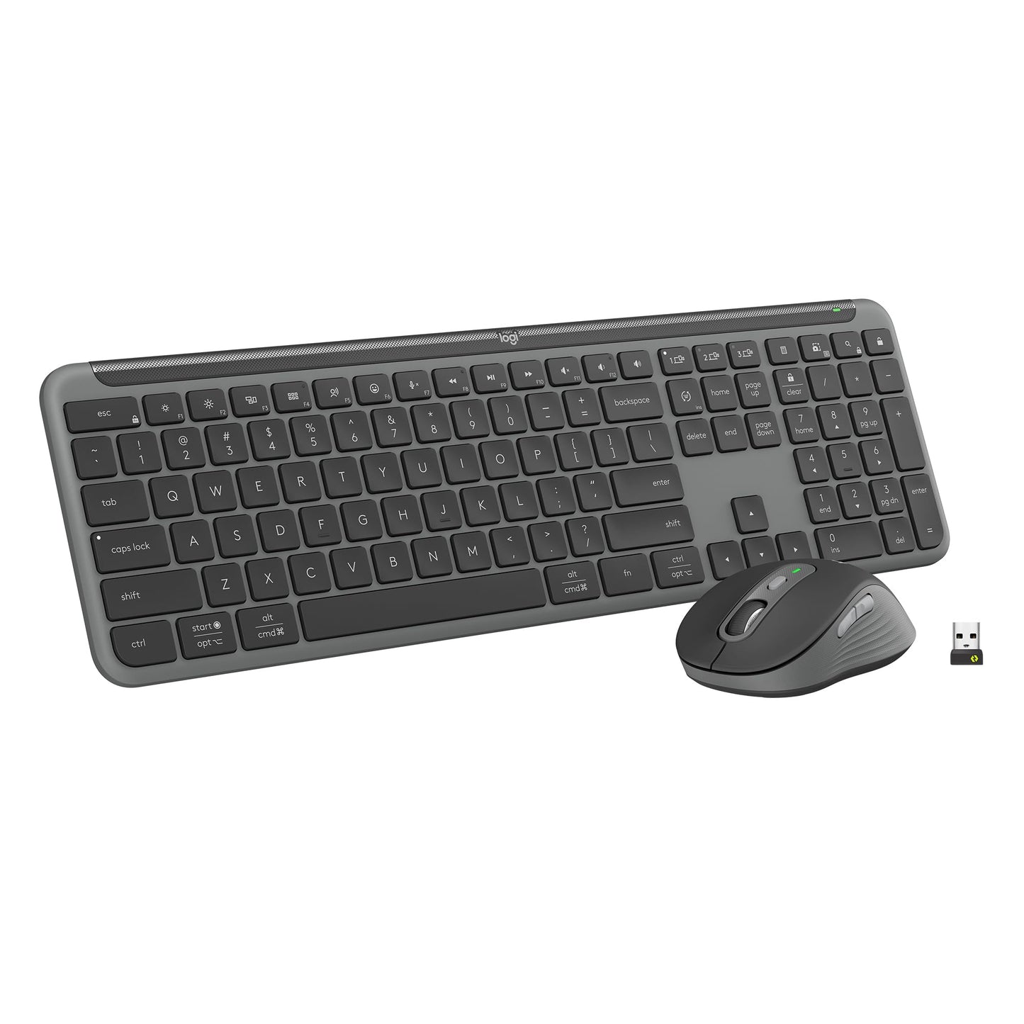 Logitech MK955 Wireless Keyboard and Mouse Combo Bluetooth Multi-OS
