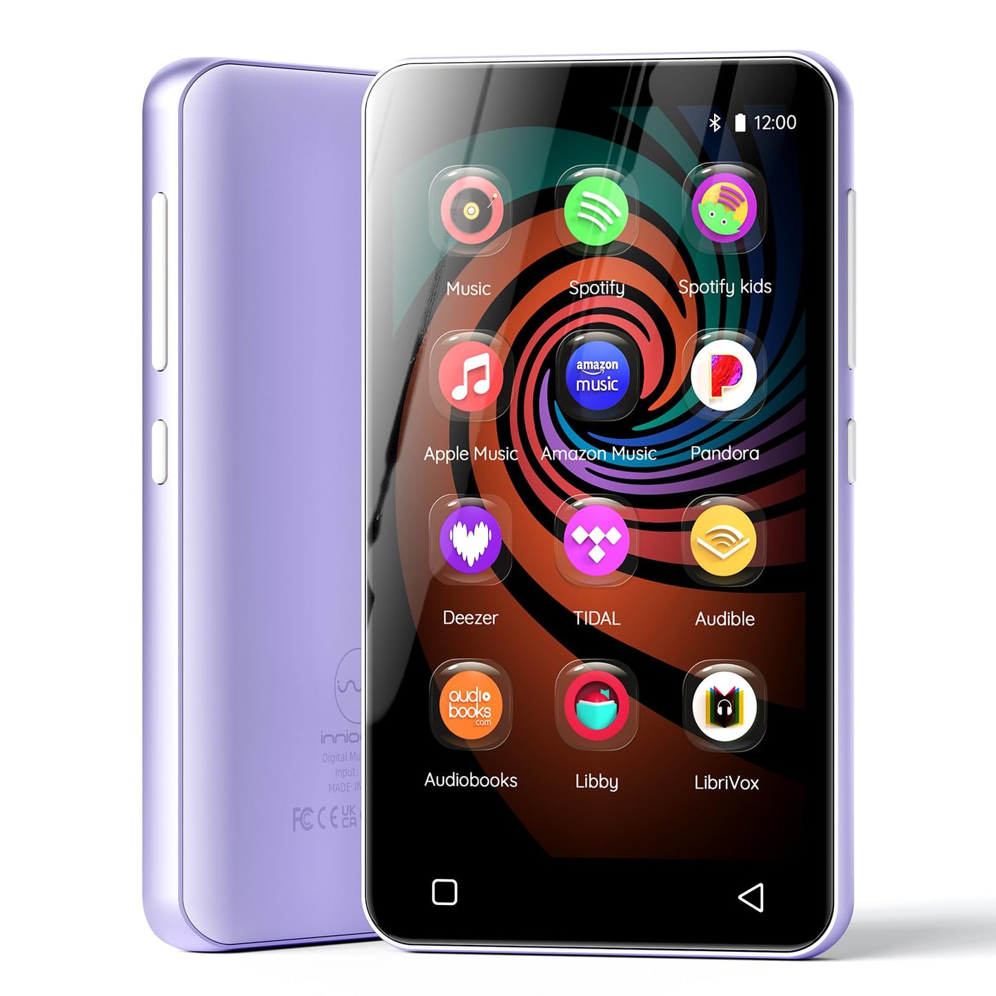 innioasis 4" G3 MP3 Player 160GB LCD Bluetooth Wi-Fi