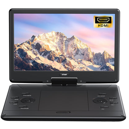 ieGeek 14.1 Inches IK-701 1366x768 Portable DVD Player