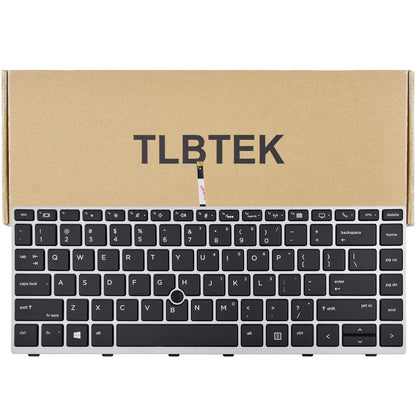 TLBTEK 104 Keys QWERTY Single Color Backlit Keyboard USB Powered Gray