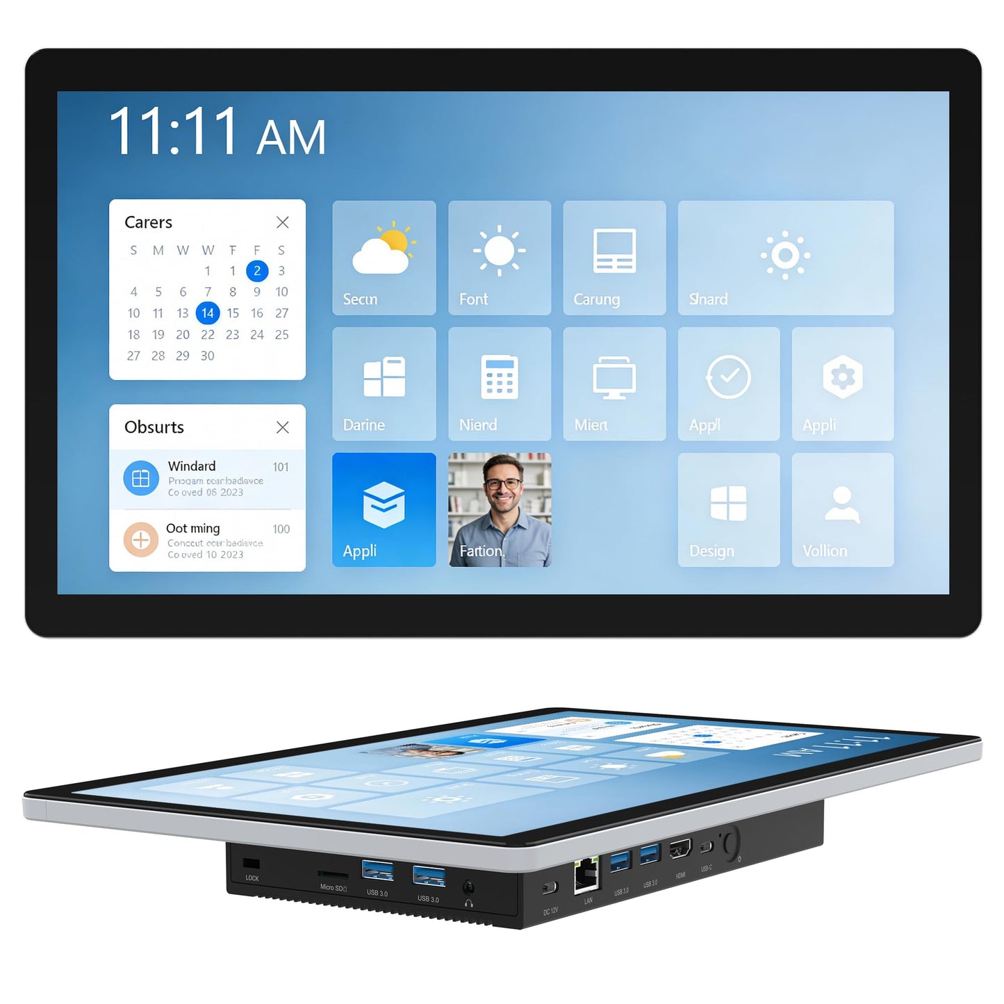 HIGOLE 13.3 FHD IPS Touchscreen All-in-One Panel PC N5100 8GB 128GB Win11
