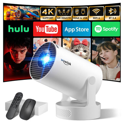 Wowlink Portable Mini Projector W210 720P 200Lumen LCD Projector