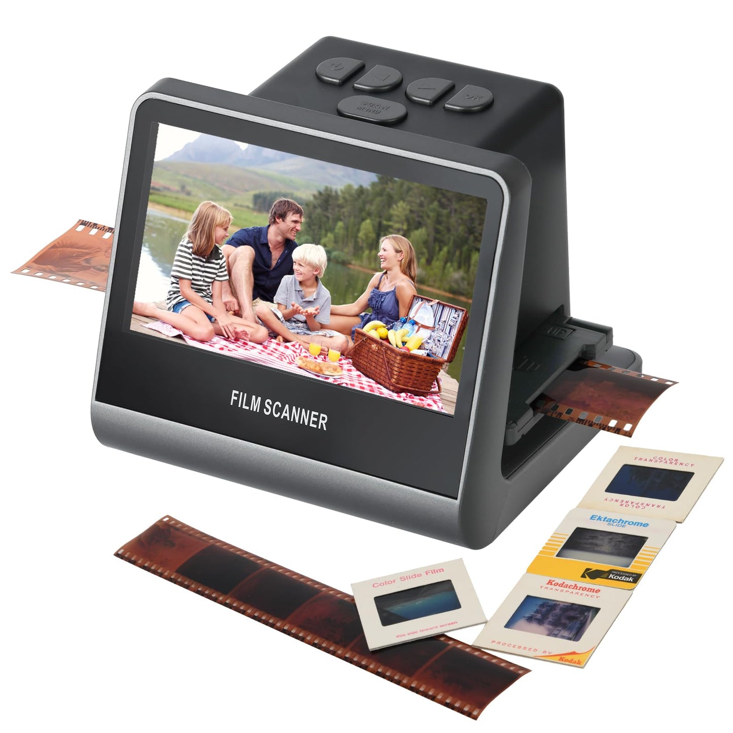 Suceem 22MP Film Scanner USB 4800 dpi 48 bpp CCD Scanner