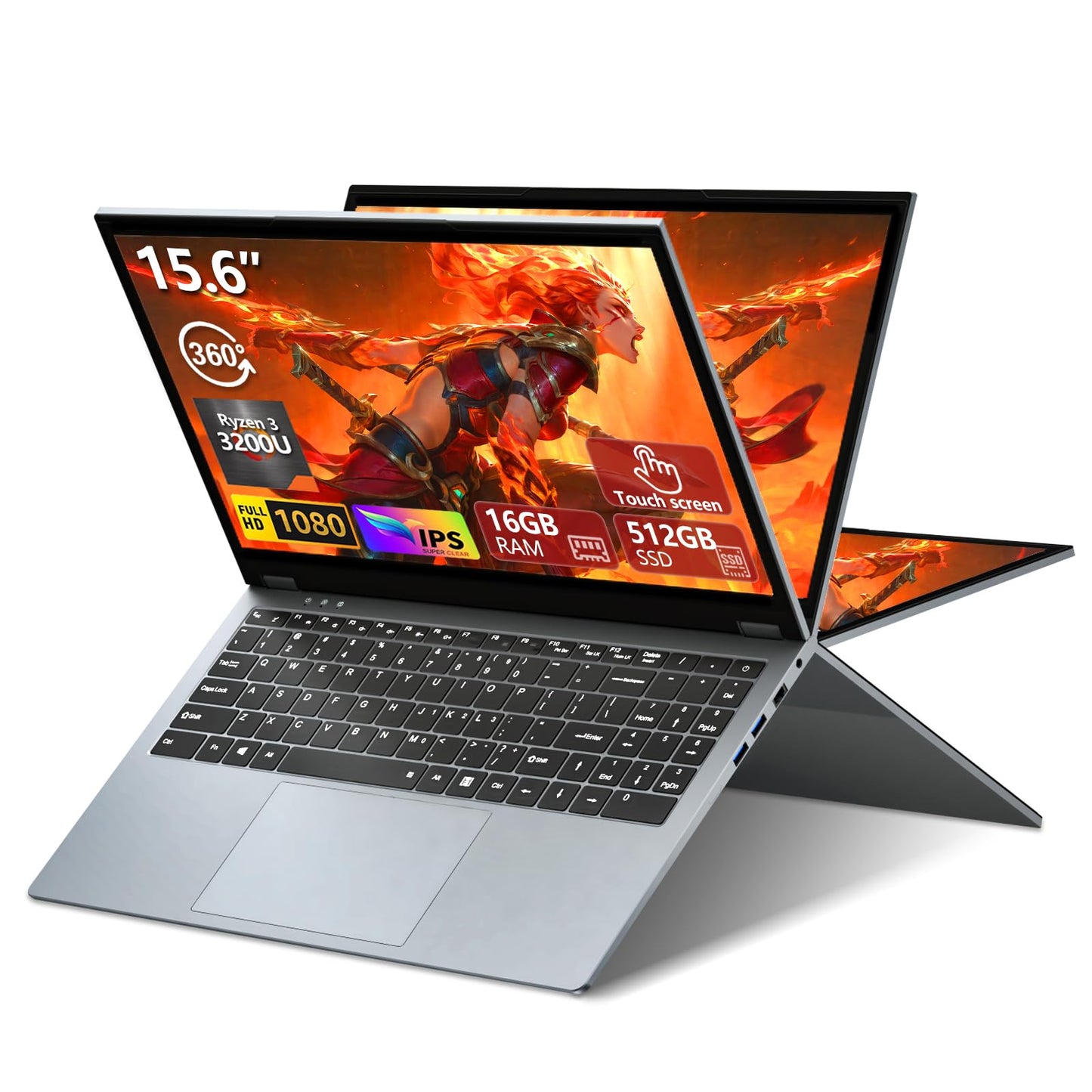 Omnica 15.6 Inch Laptop G3 1920x1080 60Hz LCD Ultra-Portable