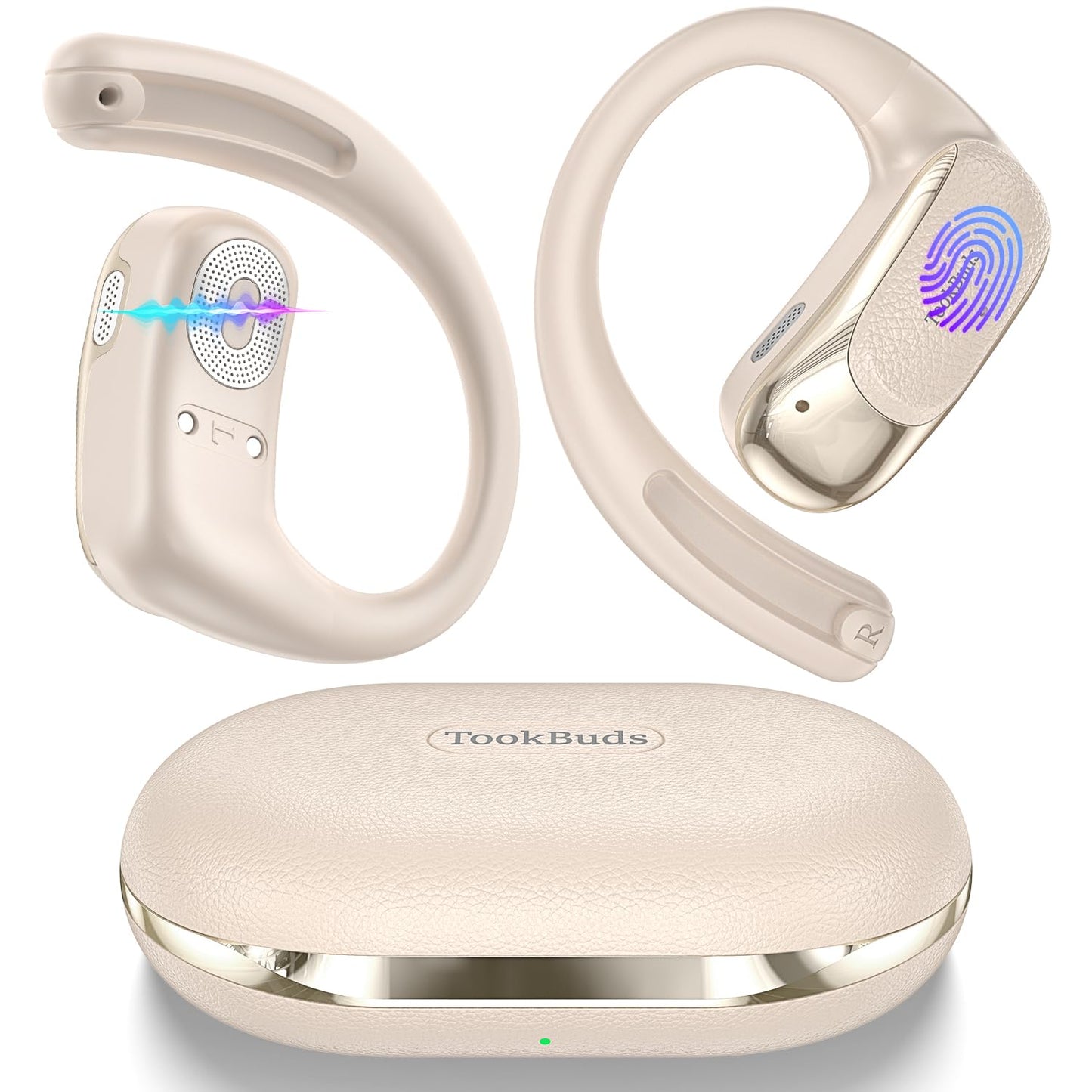 TookBuds In-Ear Translation Earbuds P-G1 Open Ear Real-Time Audio 145 Languages