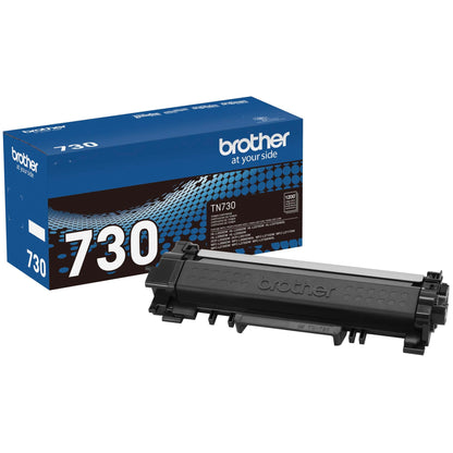 Brother TN730 Standard Yield Toner Cartridge, 1200 Pages, Black, DCP-L2550DW, HL-L2350DW, MFC-L2710DW
