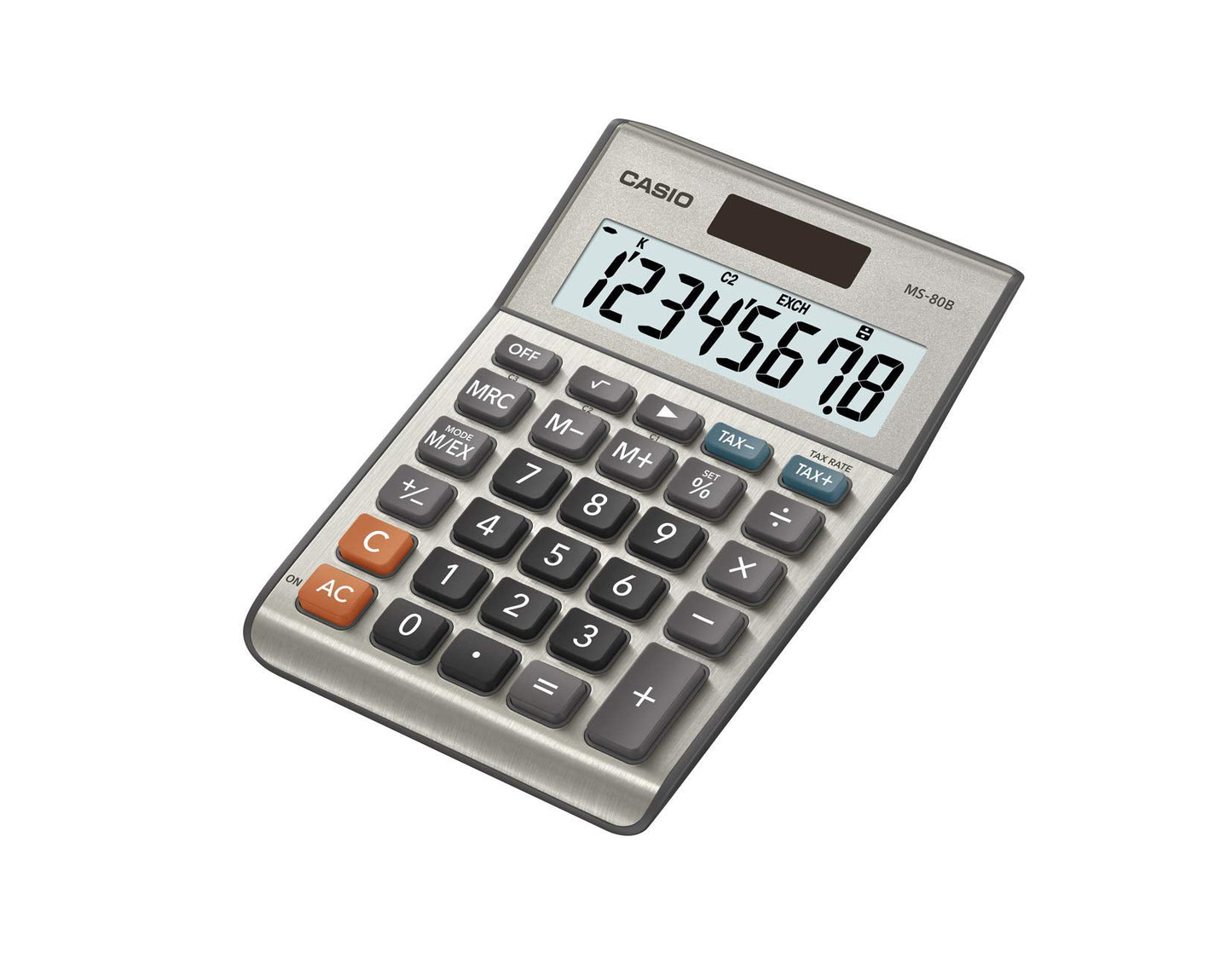 Casio 3.25" MS-80B LCD Solar Desktop Calculator