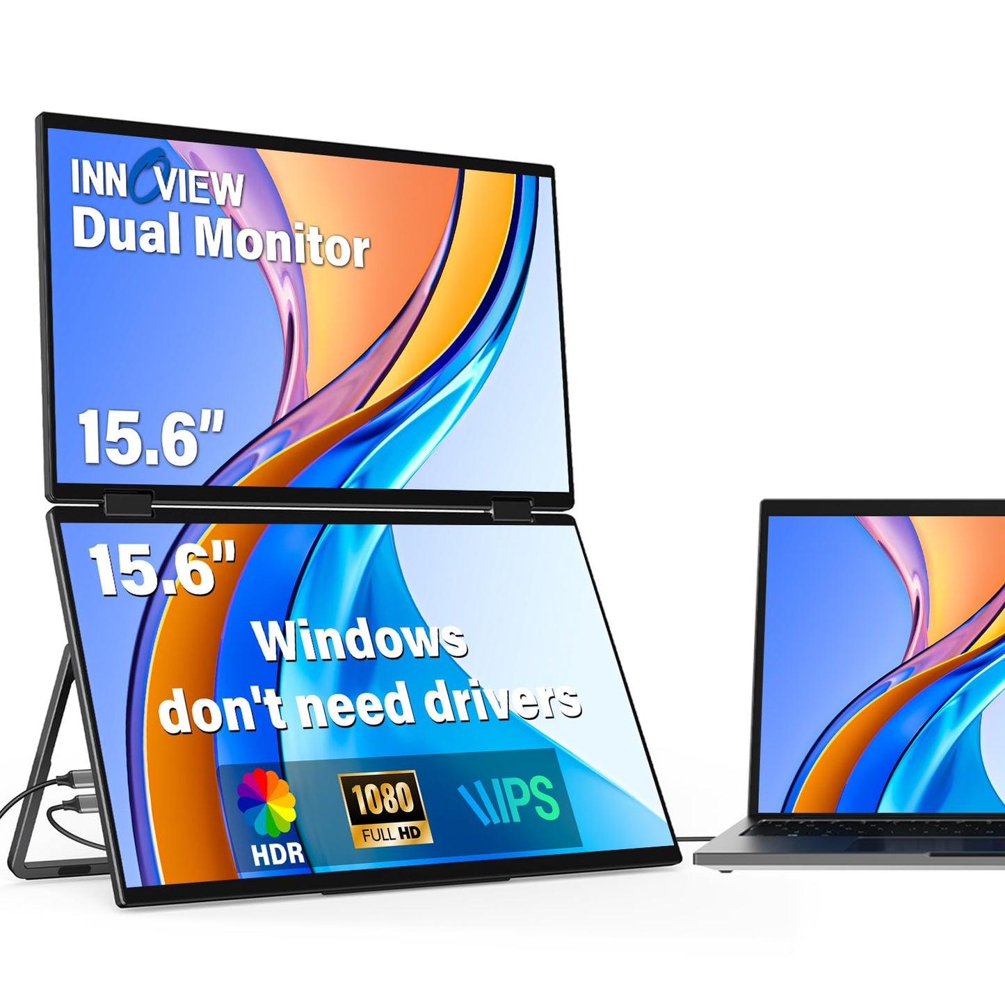InnoView 15.6 PM009 1920x1080 60Hz IPS Monitor