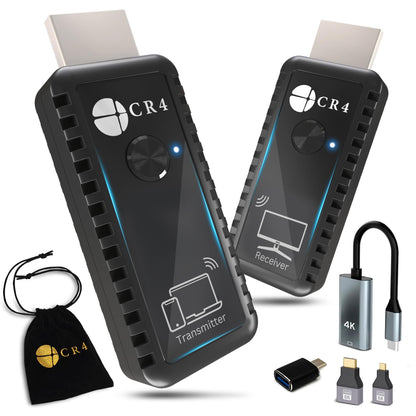 CR4 1080P 60Hz HDMI Transmitter and Receiver with USB-C and Dual Band Wireless Technology
