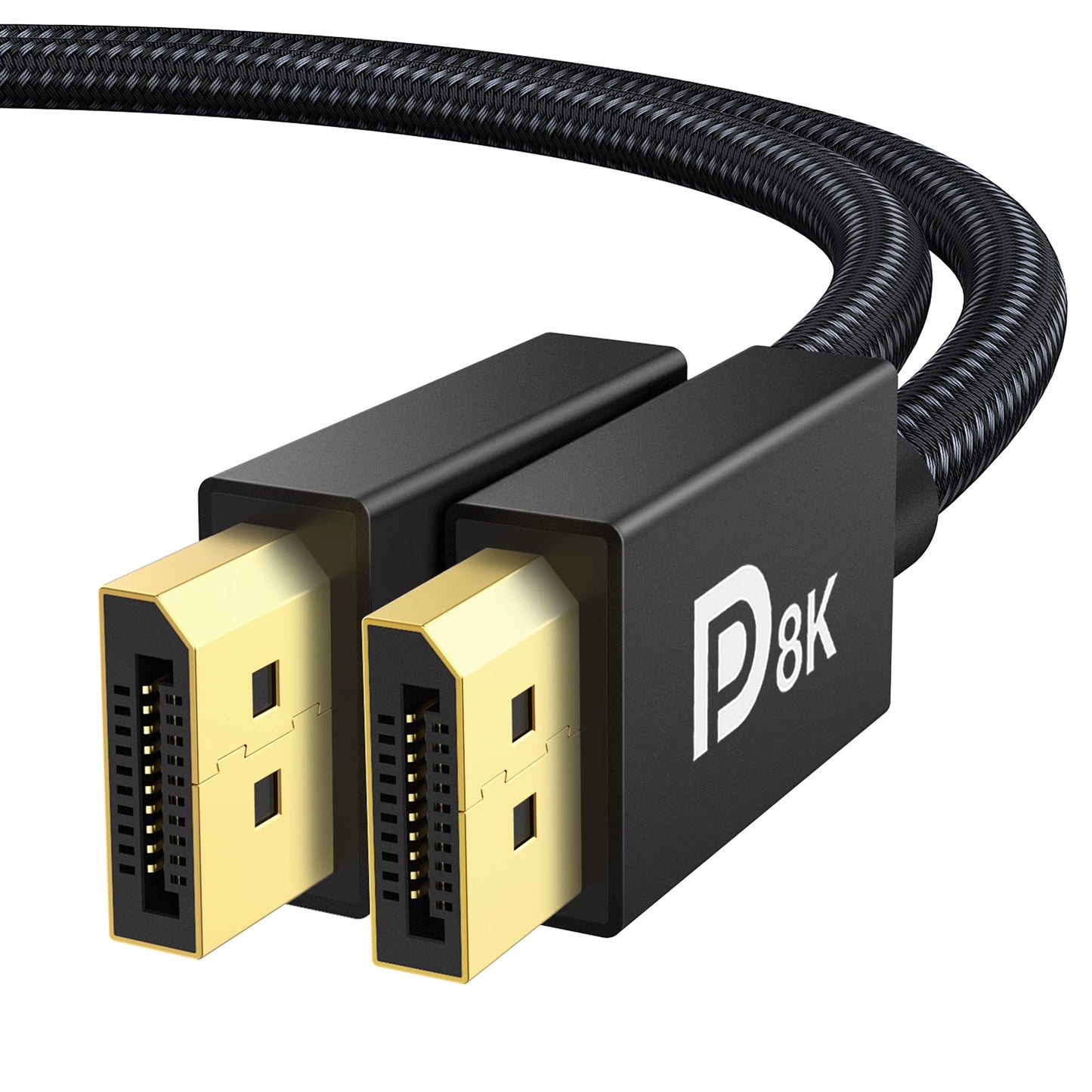 IVANKY 6.6ft VBC31 8K DisplayPort 1.4 Cable 32.4Gbps 144Hz Male-to-Male