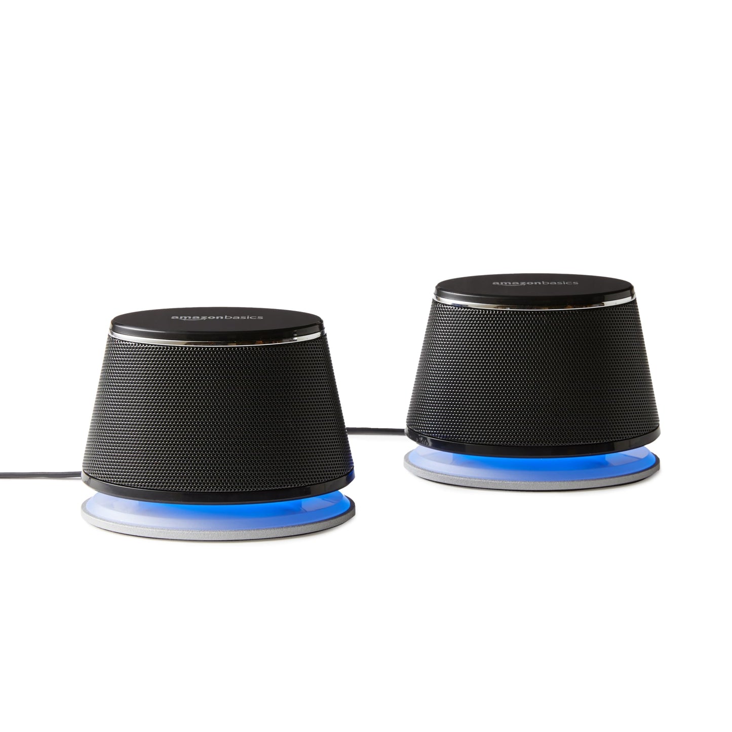 Amazon Basics 3.9" Stereo 2.0 Multimedia Speakers USB-Powered Surface Mount Black Model V620BLACK