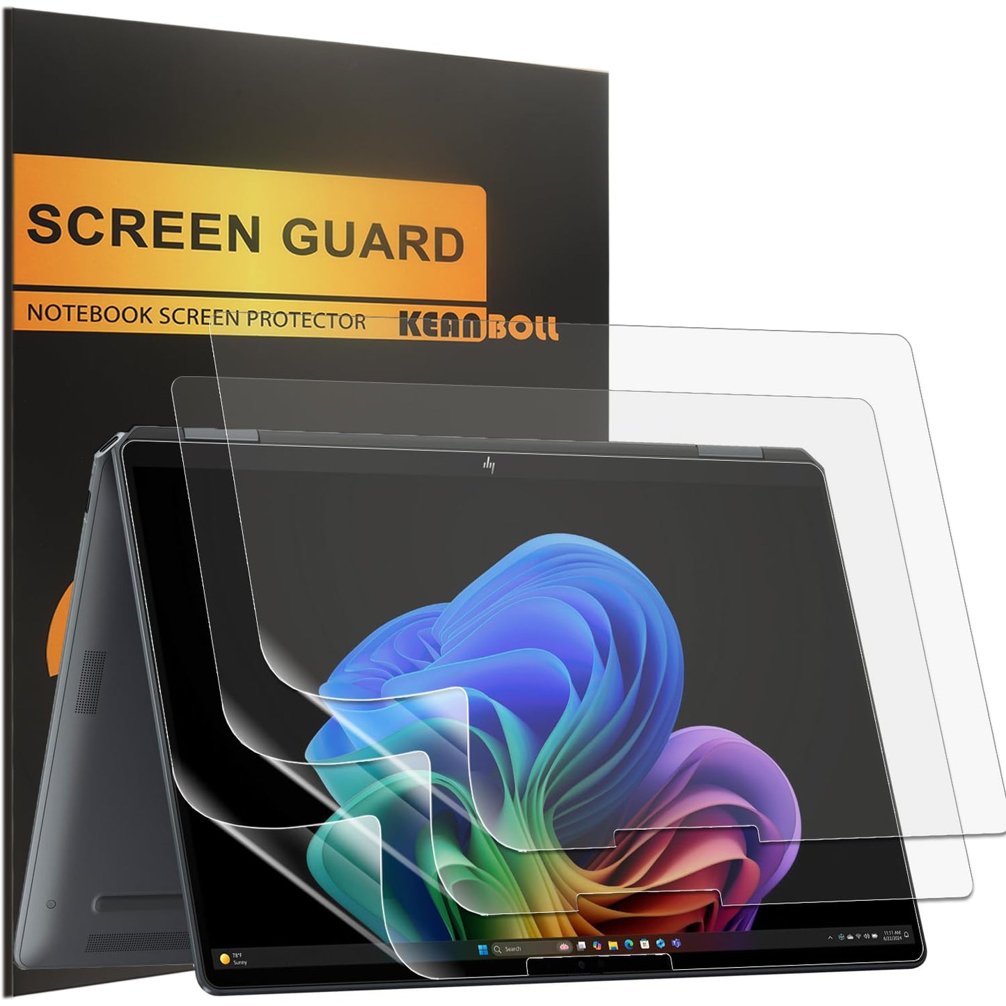 KEANBOLL 3-Pack HP OmniBook X Flip 16" Screen Protector Matte Anti-Glare