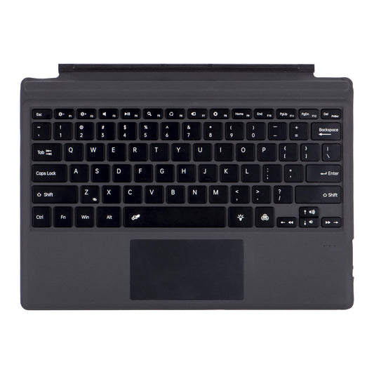 Zoof 12.3 inch Surface Pro Keyboard Wireless Bluetooth Type Cover Black