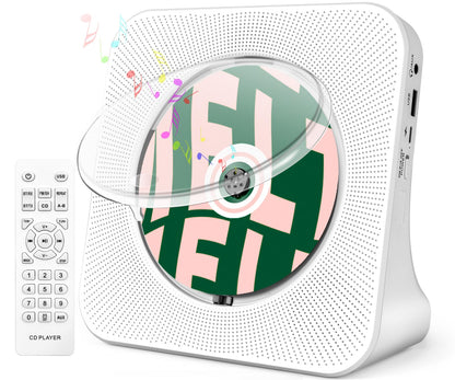 ROADOM Portable 2.1 Stereo CD Player KC-806 Bluetooth AUX USB