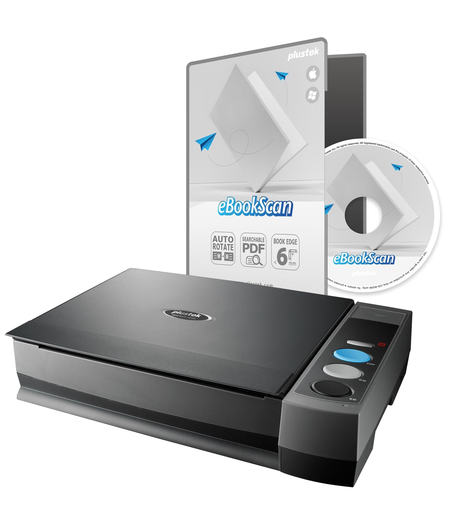 Plustek 3800e Flatbed Scanner 1200 dpi CCD Document 48 Bit