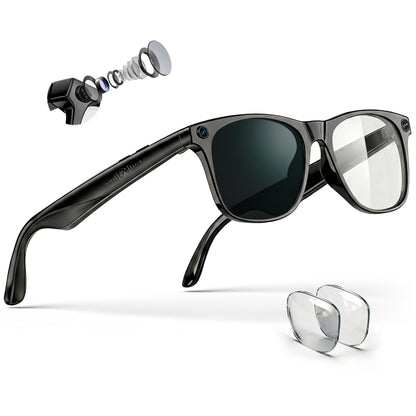 EarlySincere 2-in-1 Smart Glasses Model B0GKNZ6K7M 3840x2160