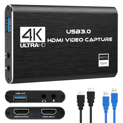 Rybozen 4K USB Capture Card V316B-FR 4K 60Hz AV Output Video Capture Device