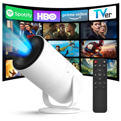 Tecaki 1 Count USTE-X10ATV 1920x1080 1200Lumen LCD Portable Projector