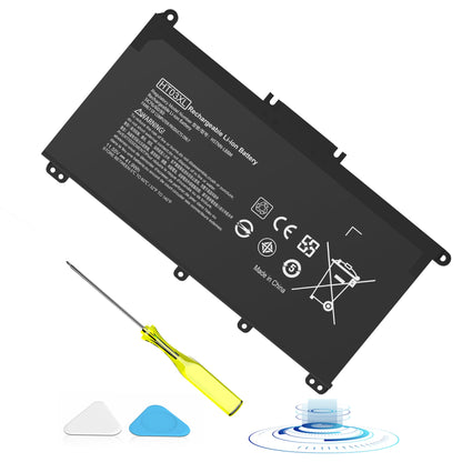 VNYUNQWE 1 Count HT03XL Laptop Battery 41.9 Wh 11.55 V Lithium Ion Black