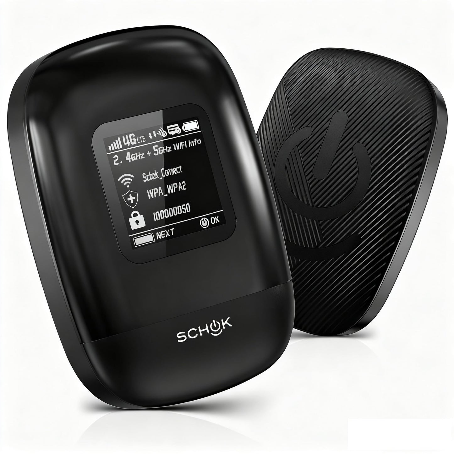 SCHOK 4G LTE Mobile Hotspot G1401 - Dual-Band Wi-Fi 802.11ac, 600Mbps Data Transfer, RouterOS, WPA2-PSK