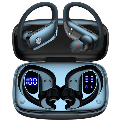 bmani T16 Wireless Earbuds Bluetooth 5.0 with Over-Ear Hooks and 80 Hours Playtime