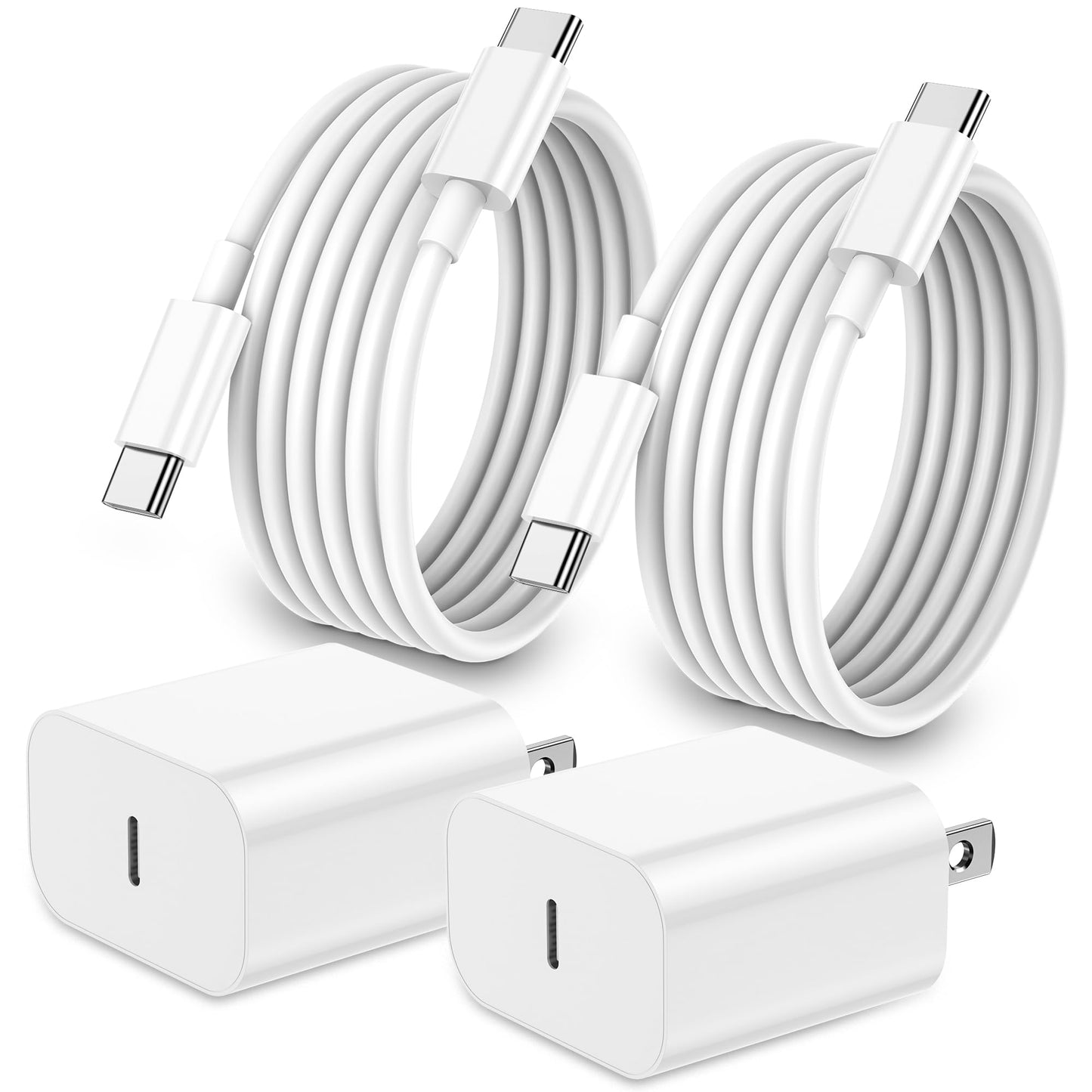 Icseio 20W A02018 USB Type C Wall Charger with 6FT Cable