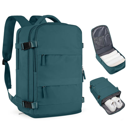 Coofay Medium Daypack Backpack 25L Waterproof Solid Polyester Comfortable Design for Hiking and Travel