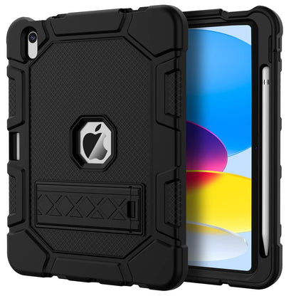 AZZSY 10.9 Inch iPad (A16) 11th Generation 2025 and 10th Generation 2022 Tablet Case, Heavy Duty Polycarbonate and Silicone