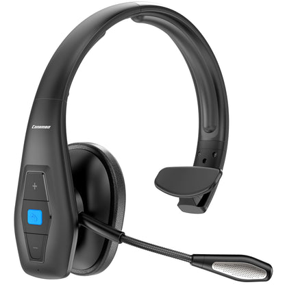 Conambo DE-JBT100 Wireless Bluetooth Headset V5.1 CVC8.0 Noise Cancelling Technology 35-Hour Battery Life On-Ear Headphones