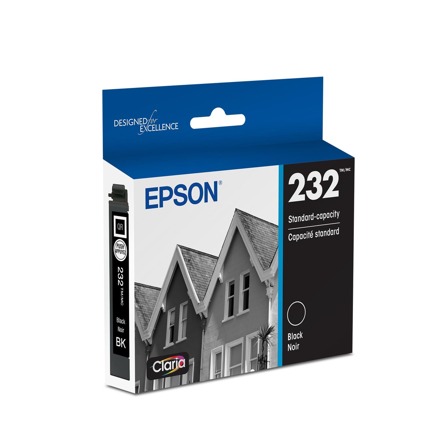 Epson 232 Inkjet Printer Cartridge Black T232120-S 4800x1200 dpi Genuine