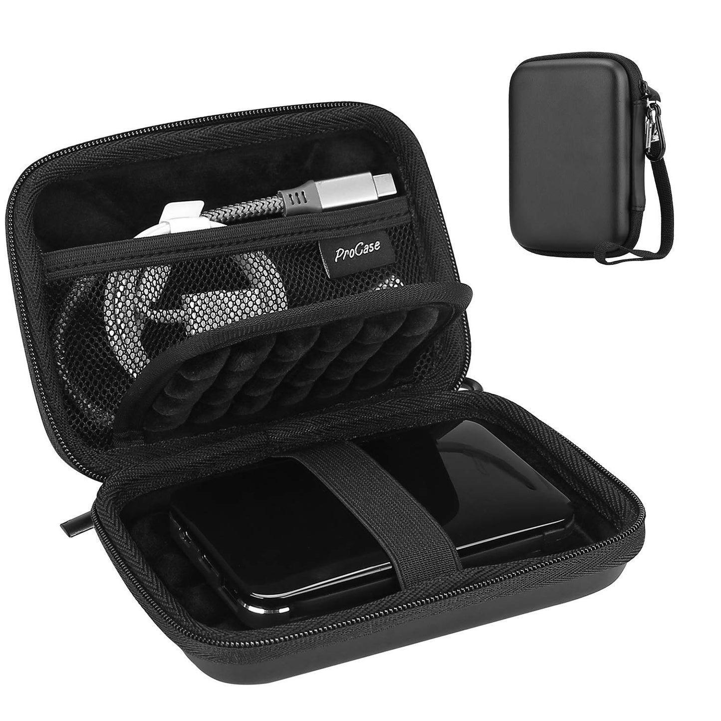 ProCase 2.5 inch Hard Drive Case Model PC-08361613 Black