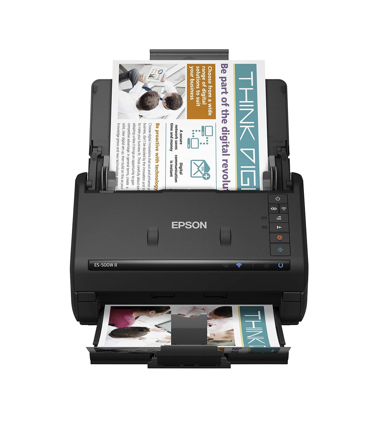 Epson 11.6" x 6.6" x 6.9" B11B263201 300 DPI Document Scanner