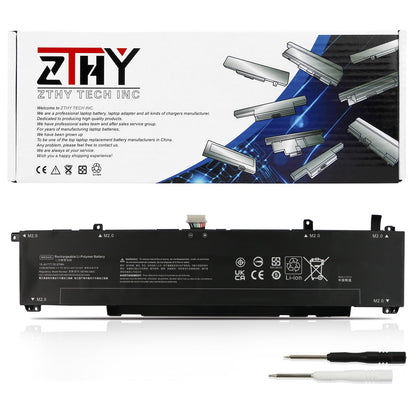 ZTHY 70.07Wh WK04XL Lithium Polymer Battery 15.4V for HP Laptops