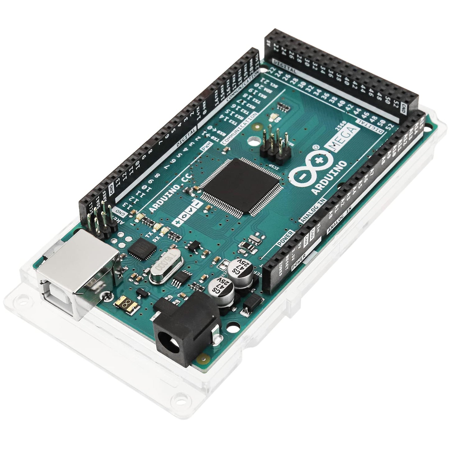 Arduino Mega 2560 [A000067] 4.61x2.36x0.98 inches 1.27 ounces Microcontroller Development Board