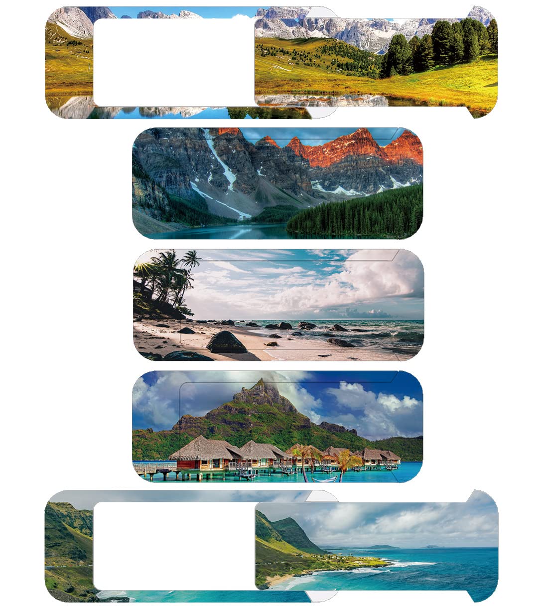 worldbnr Camera Privacy Cover 4.88 x 2.71 x 0.59 inches 1.44 ounces Scenery PC Accessory