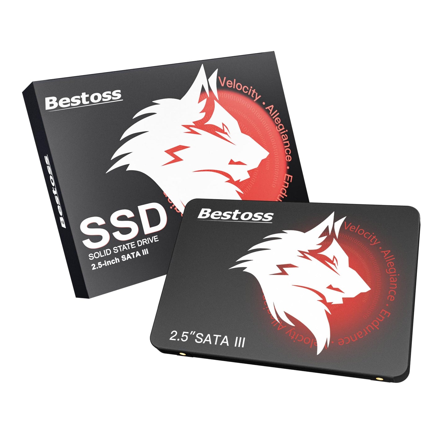 Bestoss 1TB 2.5-Inch Internal SSD SATA III 6Gb/s with 550MB/s Read Speed
