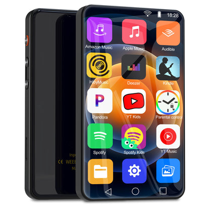 Ninsiden 4" 400-144-blck LCD MP3 Player with 144GB Storage and Touch Screen