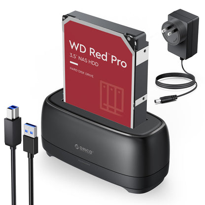ORICO 3.5 Inch External Hard Drive Dock DD18U3-US USB 3.0 HDD Docking Station