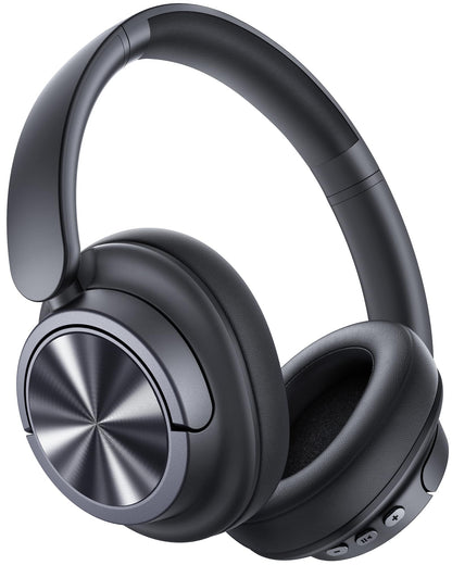 bmani H1 Over-Ear Active Noise Cancelling Headphones 360° Spatial Audio Black