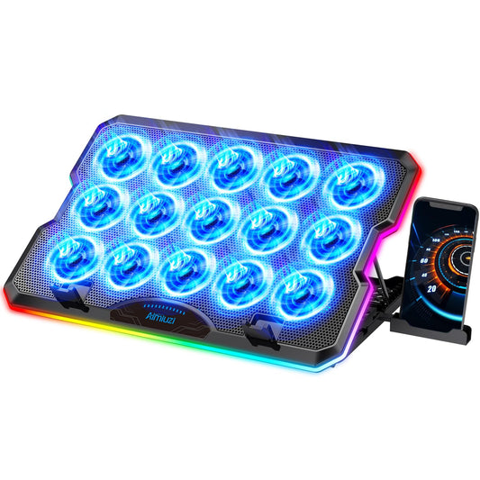 AIMIUZI 15 Count F15 Metal, Plastic Cooling Pad  12-17.3 Inch