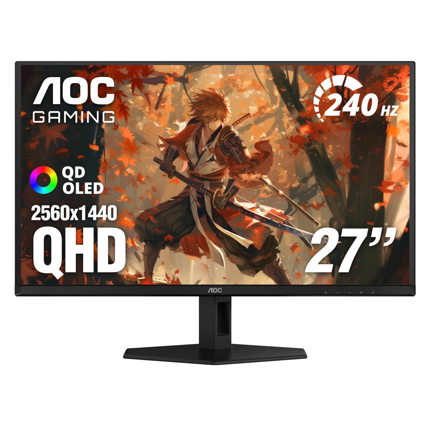 AOC 27" Q27GAZD QHD 2560x1440 240Hz QD OLED Monitor