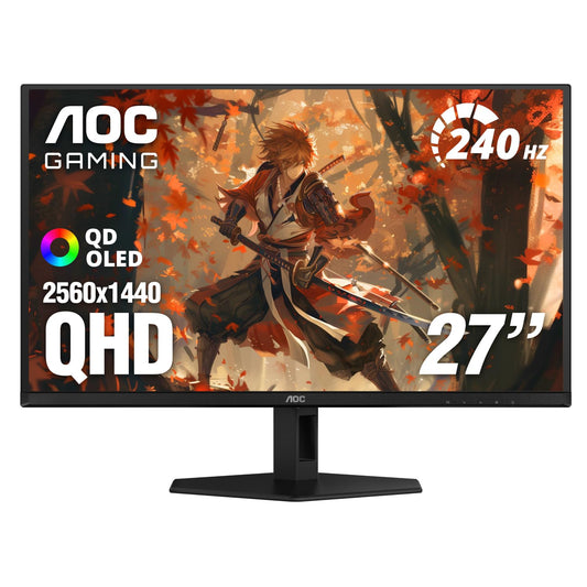 AOC 27" Q27GAZD QHD 2560x1440 240Hz QD OLED Monitor