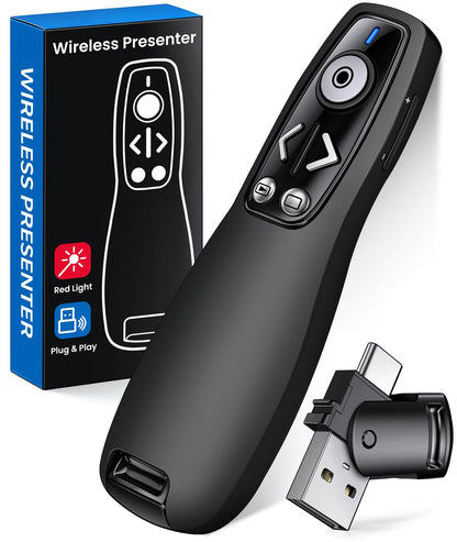 ELISWEEN 5.31" WP503 Wireless Presenter Remote