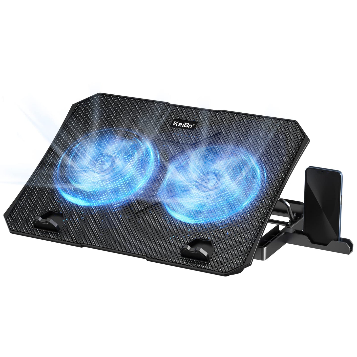 KeiBn 15.6" S039 Laptop Cooling Pad 2 Fans Metal and Plastic 0.8kg