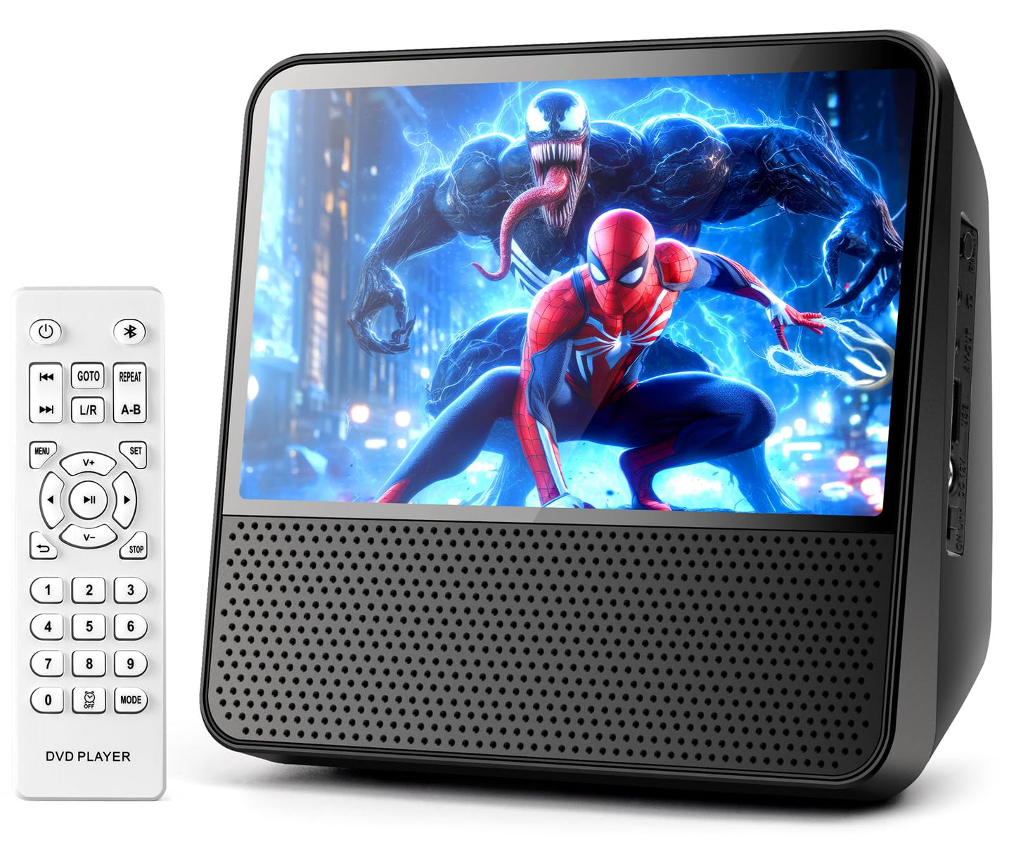 ROADOM 7 Inch KC906 1024x600 Portable DVD Player