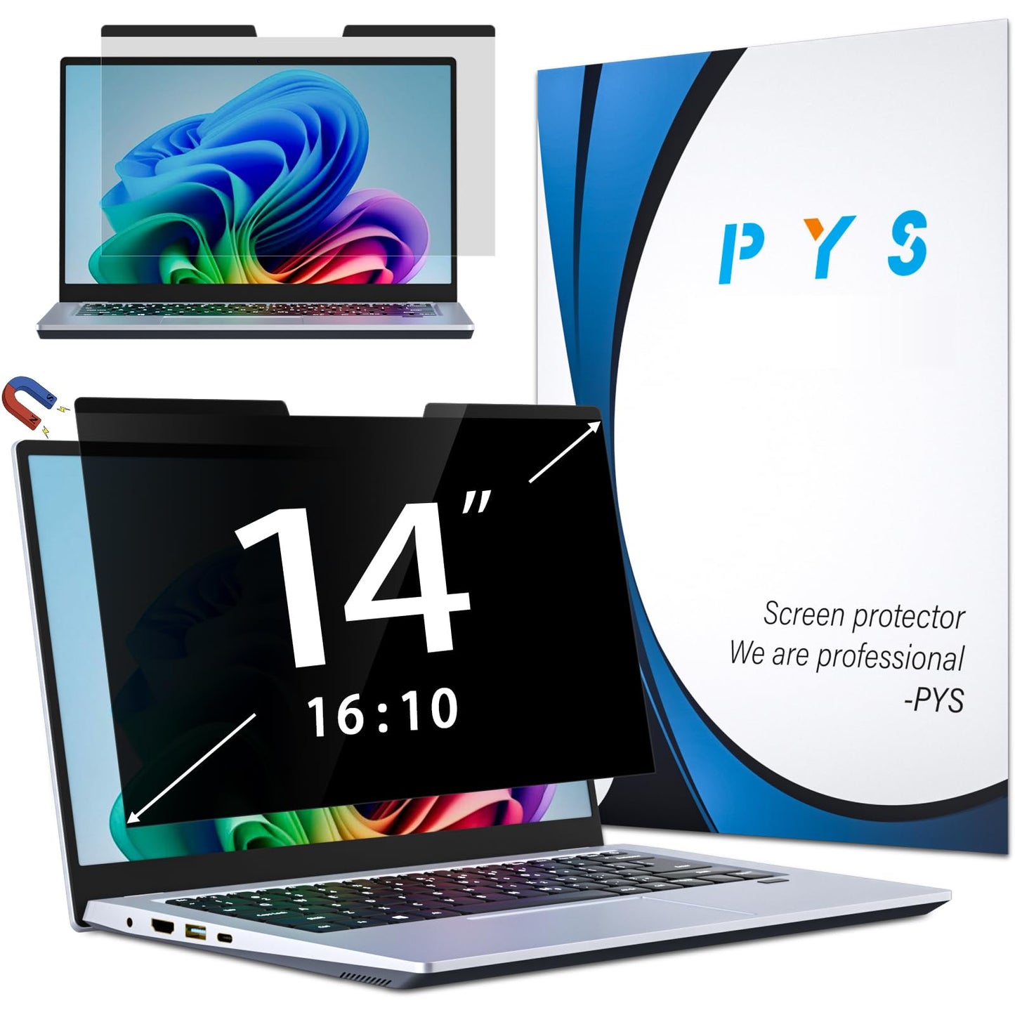 PYS 14 Inch 16:10 PYS-CXFK14-16:10 Privacy Screen Filter