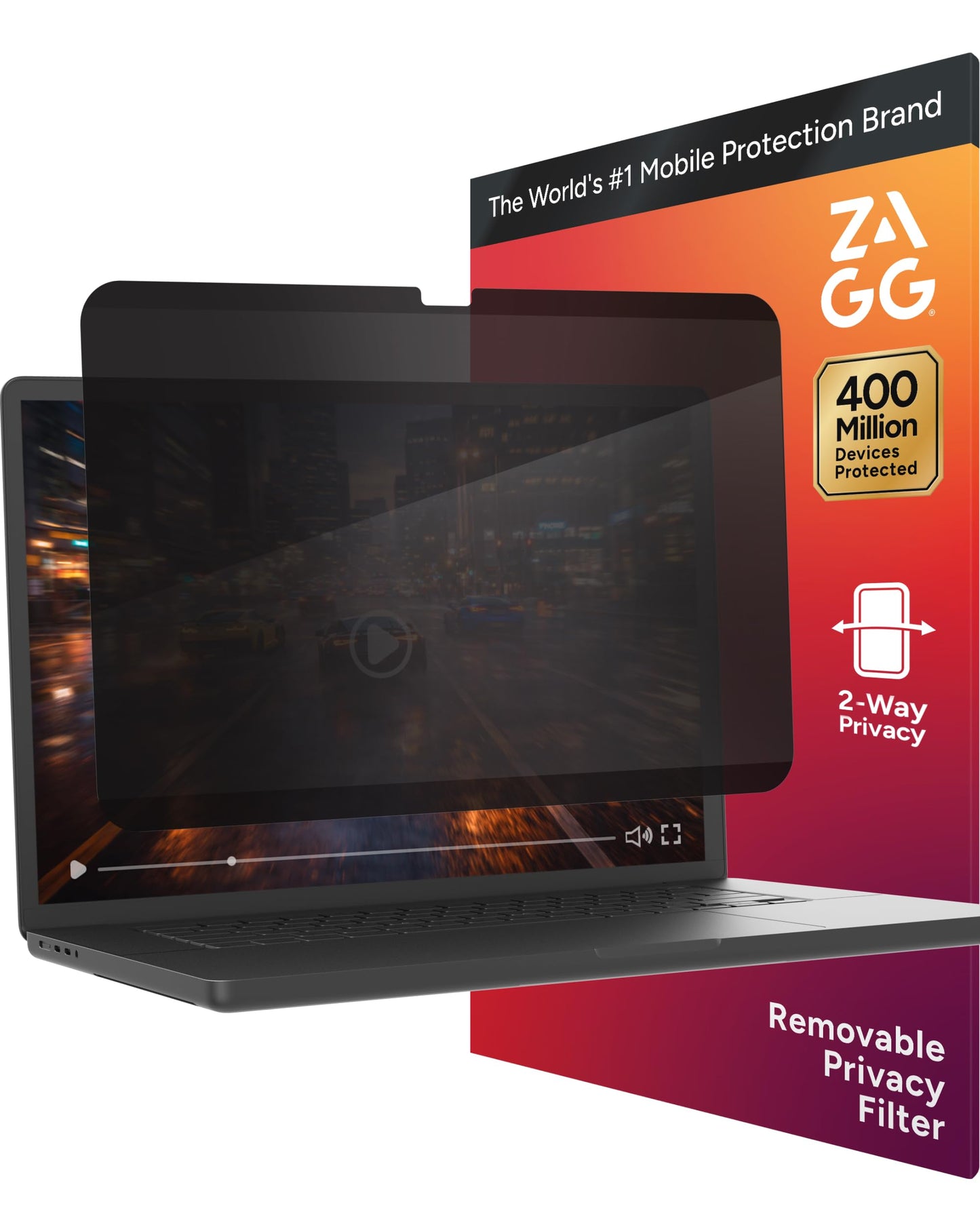 ZAGG 15" 100320529 Clear Anti-Glare Screen Protector