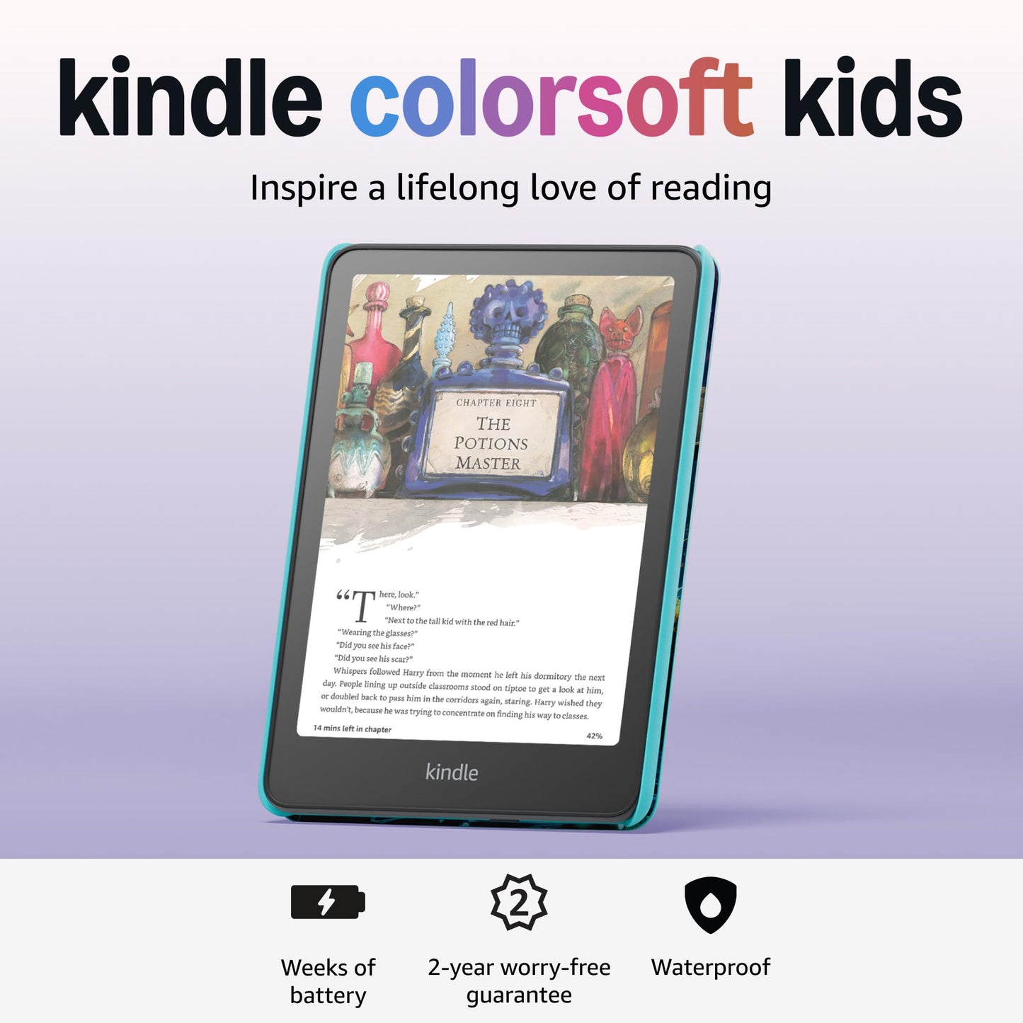 Amazon Kindle Colorsoft Kids 16GB Color Display Reader