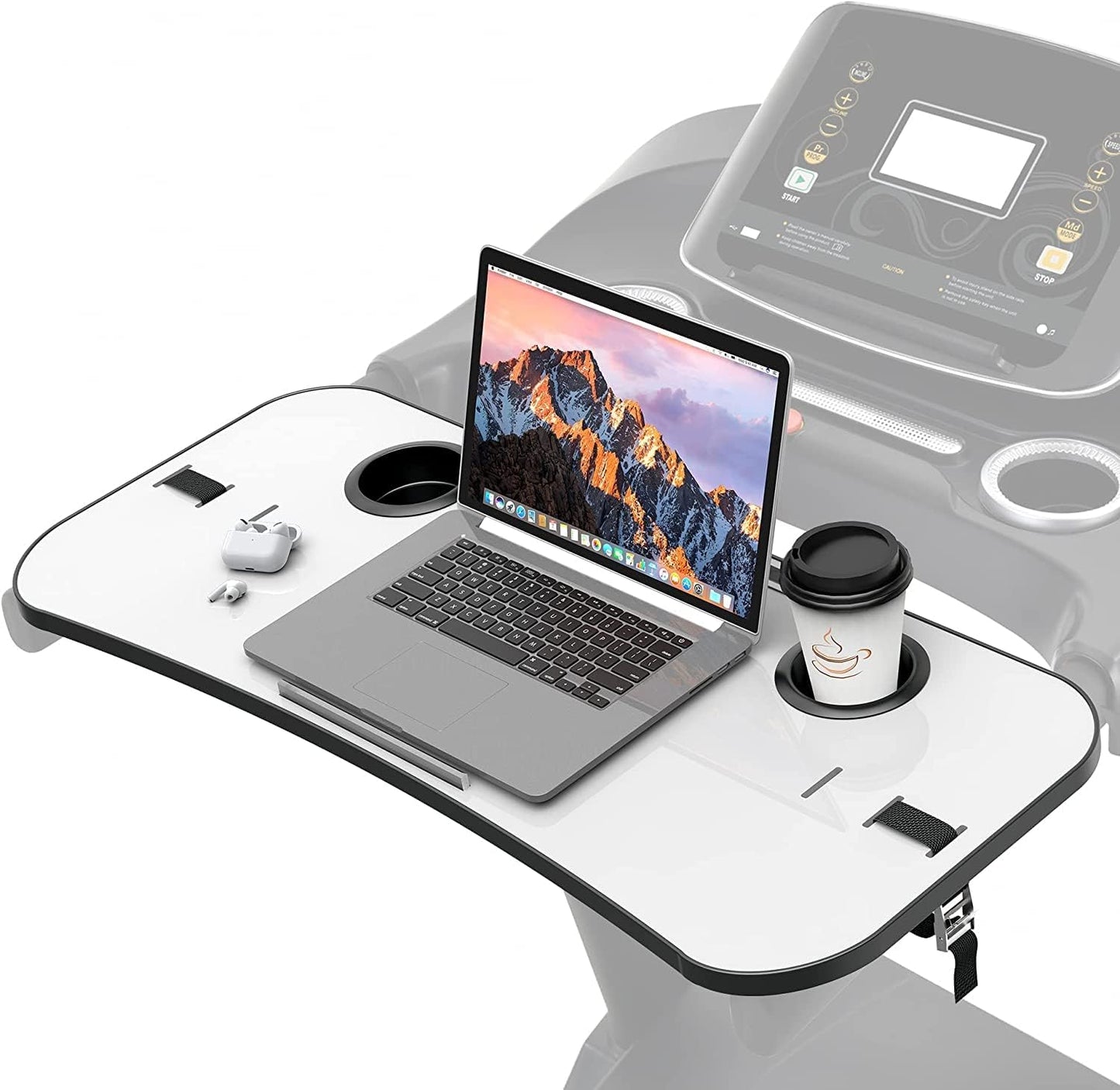 Qsxou 34.65" x 25.2" Model 1 Workstation Tray Desk Attachment for Treadmills