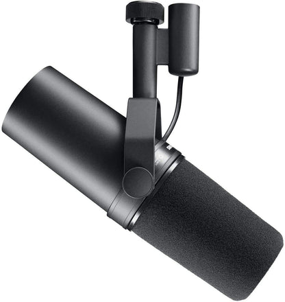 Shure SM7B Dynamic Microphone 1 Channel Unidirectional XLR 150 Ohms